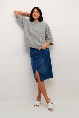 Strickpullover Loose fit grey