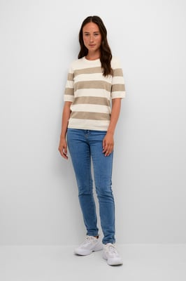 Strickpullover Regular fit beige