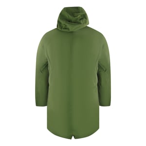 Aquascutum Active 3-way Parka Armeegrüne Daunenparkajacke