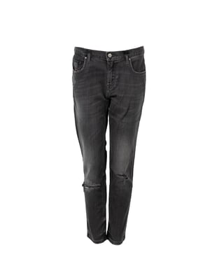 Diesel Jeans Belthy-Ankle-D Damen schwarz