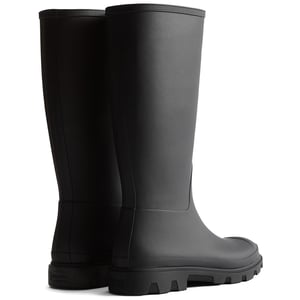 Hunter Downpour Tall Boot Damen Gummistiefel In Schwarz