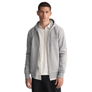 Gant Regular Tonal Shield Full Zip Hoodie Sweatjacke