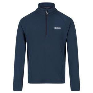 Regatta Great Outdoors Herren Fleecetop Kenger mit Reißverschluss bis zur Brust (Dunkel-Jeansblau)