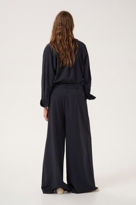 Casual Hose Loose fit blue