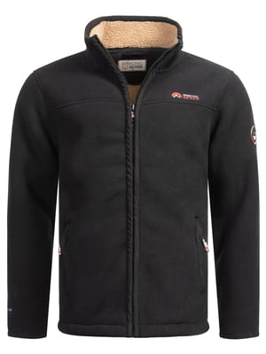 Arctic Seven Herren Fleece Jacke – Schwarz