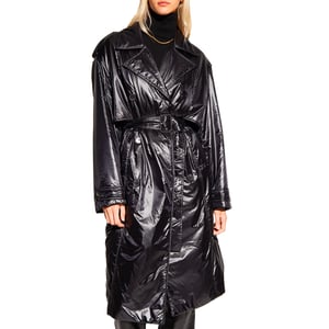 Saint Laurent Leichter wattierter Mantel