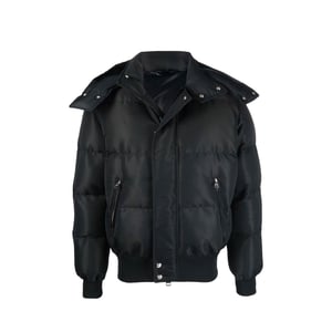 Alexander McQueen Wattierter Bomber aus Wollmischung