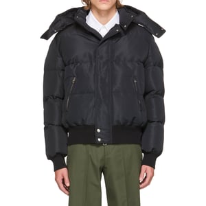 Alexander McQueen Wattierter Bomber aus Wollmischung