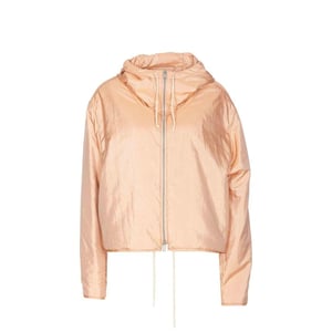 Jil Sander – Kapuzenjacke aus Seidenmischung mit Reißverschluss