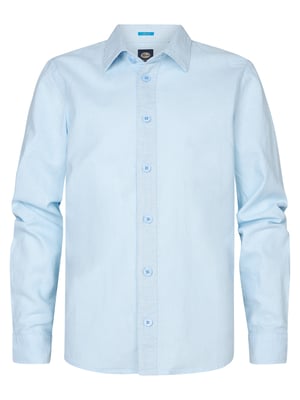 Petrol Industries - Unifarbener Hemd Seascape  Jungen -  Blau