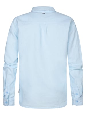 Petrol Industries - Unifarbener Hemd Seascape  Jungen -  Blau