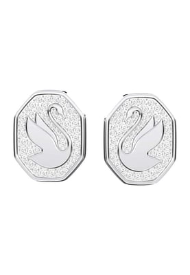 Schwanen-Knopfohrringe für Damen 5621097