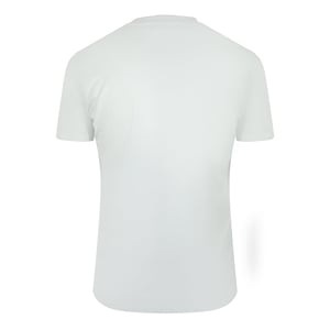 Cavalli Class - T-shirt In Gebrochenem Weiß Mit Auffälligem Logo In Rauchoptik