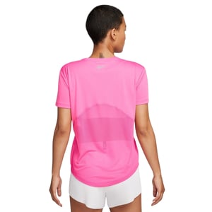 Nike - Kurzärmliges Laufoberteil In Rosa