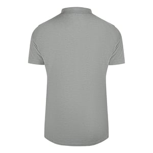 Cavalli Class - Graues Poloshirt Mit Schulterverstärkung
