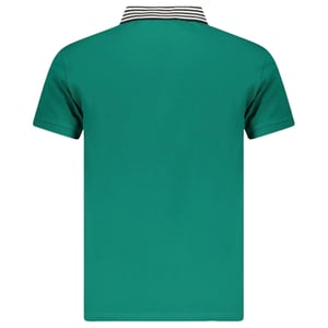 Cavalli Class Gestreiftes Kragen-grünes Ottanio-poloshirt