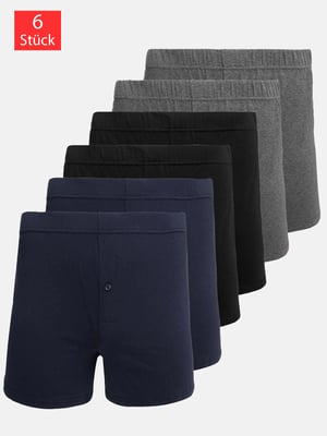 Tazzio Herren Boxershorts 6er Pack