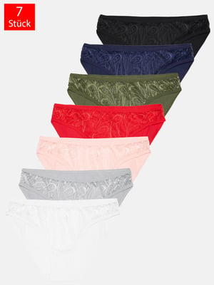 Tazzio Damen Slip 7er-Pack