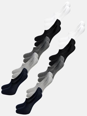 Tazzio Herren Füßlinge Babet Invisible 10er-Pack
