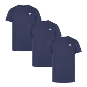 3er-Pack Nike Sportswear Club T-Shirts für Herren in Marineblau