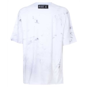 Balmain - Weißes T-shirt Mit Skizzen-logo