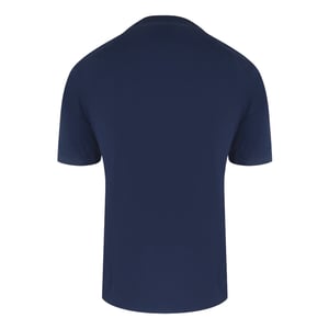 Aquascutum Active T-shirt Mit Kleiner Tasche, Marineblau