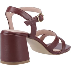 Hush Puppies Nalani Leder Damen Bordeaux Sandalen