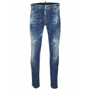 Dsquared2 Cool Guy Jean Blaue Ausgefranste Jeanshose