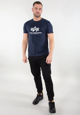 Basic Reflective Print T-Shirt