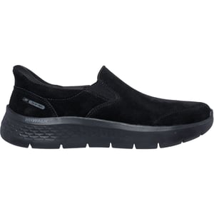 Skechers Go Walk Flex Wildleder Damen schwarze Sneakers