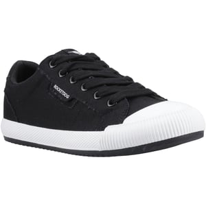 Rocket Dog Cheery Niedrige Baumwoll-Damen Sneaker Schwarz