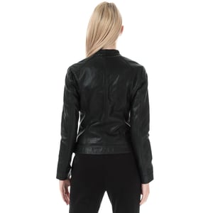 Only - "Bandit" Bikerjacke für Damen (Schwarz)