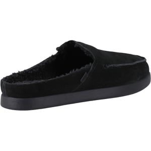 TOMS Alonso Leder Herrenschuhe Schwarz Mules