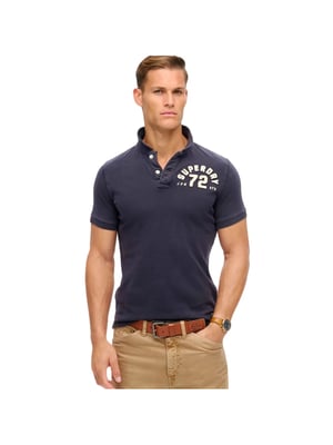 Superdry Herren Vintage Athletic Navy Poloshirt
