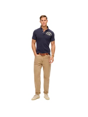Superdry Herren Vintage Athletic Navy Poloshirt