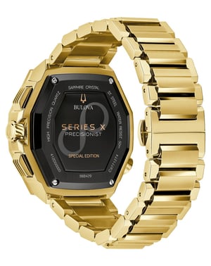 Bulova Series X Se Gold Herren Armbanduhr 98B429