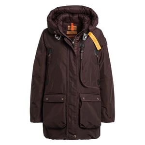 Parajumpers Maud Obsidian Dunkelbraun Lange Daunenjacke