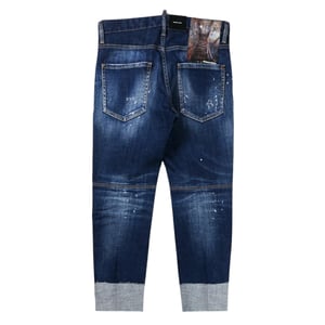 Dsquared2 - Sailor Jean - Dunkelblaue Jeanshose Mit Patch