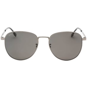 Hugo Boss Sonnenbrille In Grau Mit Matten Pz-gläsern In Dunklem Ruthenium Für Herren