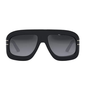Dior Diorsignature Sonnenbrille Mit Schwarzem Rahmen Und Rauchgrauen Gläsern