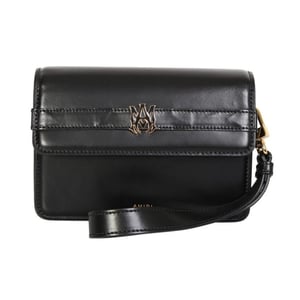 Amiri Kalbsleder „ma" Kleine Clutch Schwarze Tasche