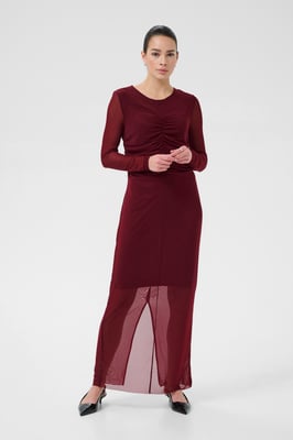 Kleid KAchai Slim fit bordo