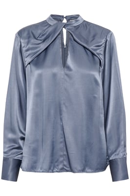Langarm-Bluse KBBlanca Classic fit blue
