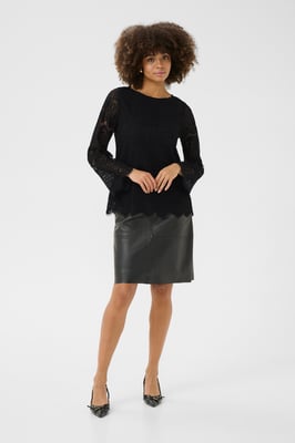 Langarm-Bluse CUcroba Regular fit black