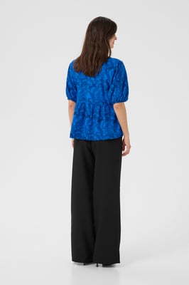 Kurzarm-Bluse CUtaylar Relaxed fit navy blue