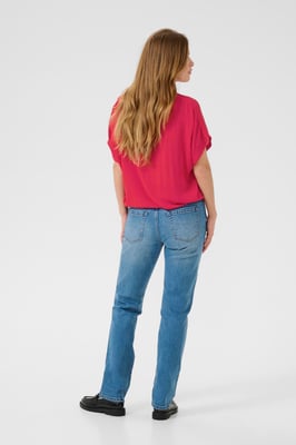 Ärmellose Bluse KAamber Loose fit red
