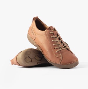 Josef Seibel Fergey 56 Damen Freizeitschuhe Cognac