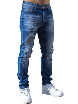 Enzo Milano | Herren Ripped Jeans