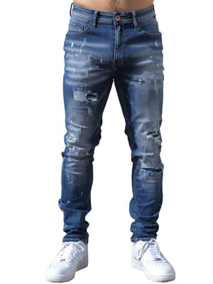 Enzo Milano | Herren Ripped Jeans