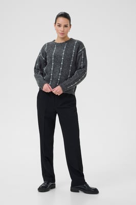 Strickpullover KAlianna Loose fit dark grey